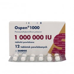 Оспен (Феноксиметилпенициллин) табл. 1млн. МЕ №12 в Якутске и области фото