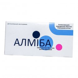 Алмиба сироп для детей 100 мг/мл 10 мл №10 в Якутске и области фото