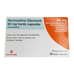Атомоксетин 80 мг Европа :: Аналог Когниттера :: Glenmark капс. №30 в Якутске и области фото