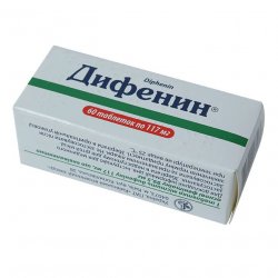 Дифенин (Фенитоин) таблетки 117мг №60 в Якутске и области фото