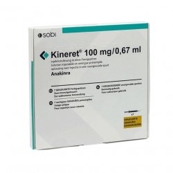Кинерет (Анакинра) раствор для ин. 100 мг №7 в Якутске и области фото