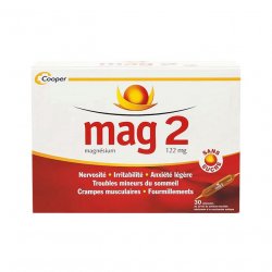 Маг 2, Mag 2, Магний 122мг ампулы для питья б/сахара №30 в Якутске и области фото