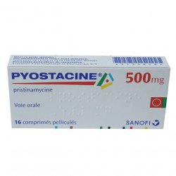 Пиостацин (Пристинамицин) таблетки 500мг №16 в Якутске и области фото