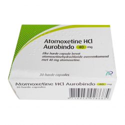 Атомоксетин HCL 40 мг Европа :: Аналог Когниттера :: Aurobindo капс. №30 в Якутске и области фото