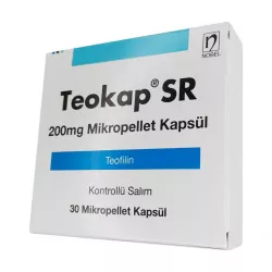 Теокап капсулы :: Теопэк полный аналог таб. пролонг. действия SR 200 мг №60 фото